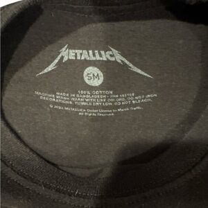 Metallica …and Justice for all Adult Small black band tshirt